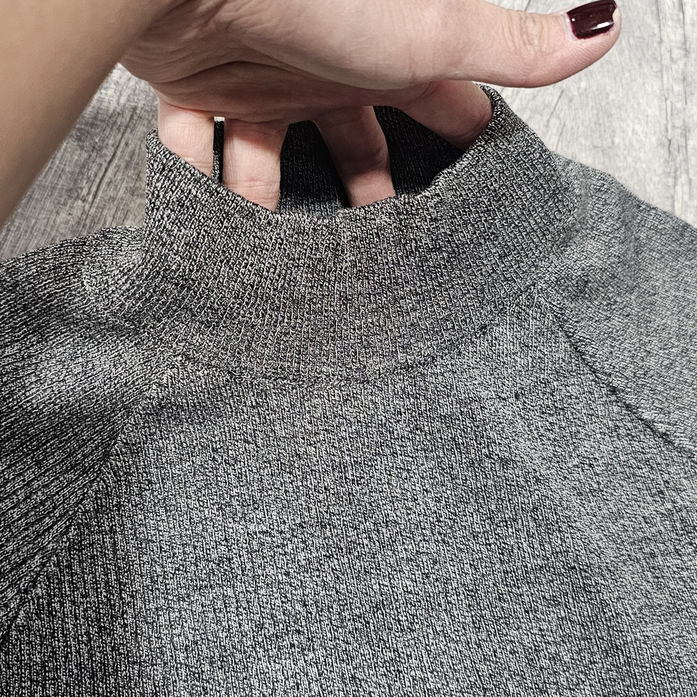 Grey Ribbed Maxi Dress - Picture 5 of 8